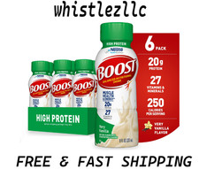 BOOST 20g High Protein Nutritional Drink Shakes Very Vanilla 8 fl oz (6 Pack) picture