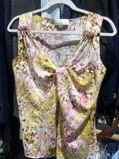 Ann Taylor Loft Women's Sleeveless Top Tank Shell, Size Small picture