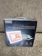 Memorex Share 7” Widescreen Digital Photo Frame MDF0712C Remote New picture