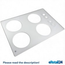 [✨ Clean] GE White Gas Cooktop Glass Top WB62T10209 picture