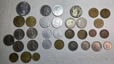 Lot of Vintage Coins - Italy - France - Spain - Germany - Greece - Switzerland picture