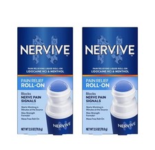 Nervive Pain Relieving Roll On, Max Strength Topical Pain Relief, 2.5 oz 2 Pack picture