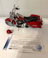 Franklin Mint 2006 Harley Davidson Firefighter Special Edition 1:10 COA Helmet picture