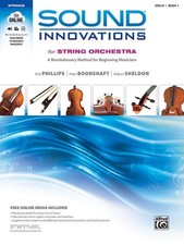 SOUND INNOVATIONS FOR STRING ORCHESTRA VIOLIN MUSIC BOOK 1 W/ONLINE ACCESS NEW picture