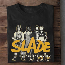 Slade Band Rock The World T Shirt Full Size S-5XL FH72 picture