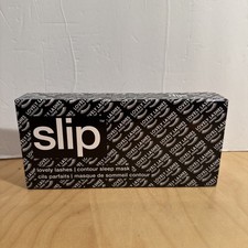 SLIP ~ Mulberry Silk LOVELY LASHES ~ Contour Sleep Mask ~ NEW IN BOX ~ Black picture