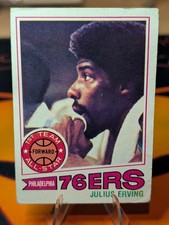 1977-78 Topps - Julius Erving #100 Green Back VG+ picture
