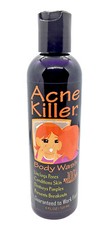 Acne Killer Liquid African Black Soap Face and Body Wash for All Skin Types picture