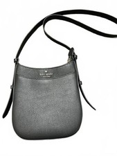 Kate Spade New York Black Pebbled Leather Crossbody Bag picture