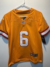 New YOUTH S (age 8-10) Baker Mayfield Creamsicle  TAMPA BAY BUCCANEERS Jersey picture