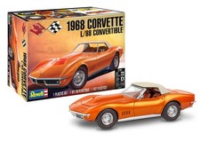 Revell 1968 Corvette L/88 Convertible Model Kit, 1:25 Scale, 142 Pieces, Skill 4 picture