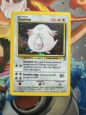 Pokémon Chansey 003/130 Base Set 2 Holo WOTC picture