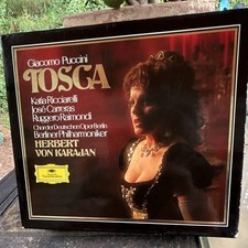 Puccini Tosca Herbert von Karajan Berliner Philharmoniker Deutsche Grammophon picture