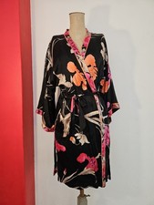 Vintage LEONARD Paris Silk Wrap Signature Dress Size S-M Ital 42 picture