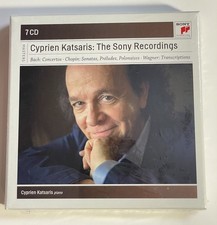 Cyprien Katsaris The Sony Recordings 7 Cd Cd’s SEALED Bach Concertos Chopin picture