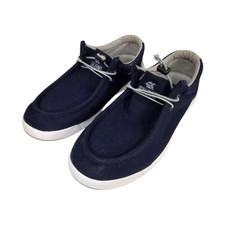 SKONI Men's Navy Mesh Slip-On Casual Shoes Lace-Up Round Toe US 12 EU 47 picture
