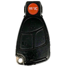 OEM Mercedes Benz Keyless Remote Fob 4B WORN + UNCUT Key Mercedes -  IYZ 3312 picture