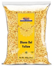Rani Dhana Dal (Roasted Coriander Seeds) Yellow 14oz (400g) picture