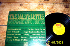 THE MARVELETTES ( GREATEST HITS ) ORIG 1966 US TAMLA Records # 263 VINYL LP VG+ picture