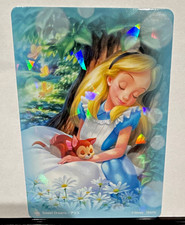 Disney Tenyo Sweet Dreams Alice Hologram Non-Sport Trading Card #022 picture