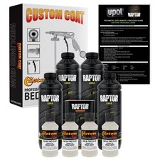 Raptor Bright White Urethane Spray-On Truck Bed Liner Spray Gun, 4 Liters picture