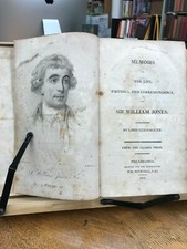 1805 Memoirs of the Life, Writings, and Correspondence of Sir William Jones picture