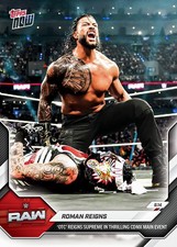 *PRE SALE* Roman Reigns - 2026 WWE Topps NOW® - Card 101 picture