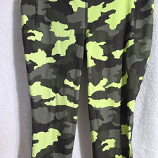 lululemon athletica Women’s Camo Pull-On Yoga Leggings Stretch Size 8 Green picture