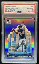 NFL PACKS: 2024 Panini Donruss - Downtown Caleb Williams #21 (RC) picture