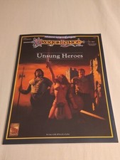 Dungeons and Dragons Reprint of DragonLance DLR3 Unsung Heroes picture