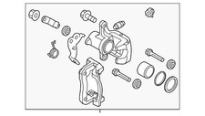 Genuine Kia 2023-2024 Soul Caliper 58311-AAA40 picture