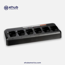 EhubAmerica PMLN6588A-R Replacement Motorola Multi Unit Charger 6 Pocket for picture