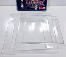 5 DUAL DISC  Box / Jewel Case Protectors  Playstation PS1 / Dreamcast / CD  Disk picture