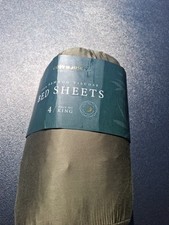 Cosy House Collection 100% Bamboo Viscose King Sheet Set Sage Green 4 Piece picture
