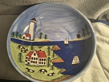 Shard Pottery of Maine Victoria Rattigan Coastal Village 12