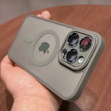 Magnetic Case iPhone 17 16 15 15 14 13 12 11 Pro Max Plus Mag safe Shockproof. picture