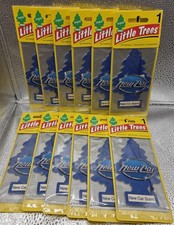 New Little Trees New Car Scent Hanging Air Freshener 12 Set Car Room Sk22 picture