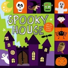 Lift-the-Flap Tab: Spooky House (Lift-the-Flap Tab Books) - Board book - GOOD picture