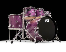 DW Collector's SSC Maple 6pc Shell Pack - Purple Glass picture