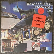 The Moody Blues~Caught Live +5 (Double LP) Gatefold 2 PS 690/1 SEALED LP picture