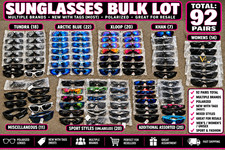 Sunglasses Bulk Lot 92 Pairs Polarized Assorted Styles Sports/Fashion picture