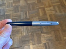 Vintage Parker 61 With Chrome Arrow Cap Fine Nib Fountain Pen USA Personalized picture