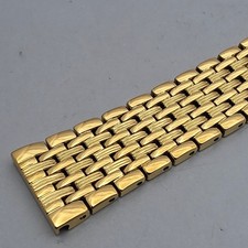 Unbranded watch Bracelet/watch bnand 18mm Gold-tone picture