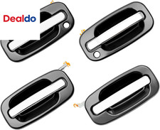 4PCS Chrome Exterior Door Handles for Chevy Silverado Tahoe GMC Sierra picture