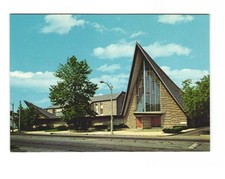 Church of the Messiah Westerville OH vintage postcard unposted picture