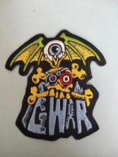 GWAR Patch | American Heavy Metal Hardcore Punk Thrash Shock Rock Band Logo picture