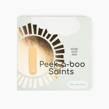 Peek-a-Boo Saints Catholic Board Book - Fun & Educational Religious Book wit... picture