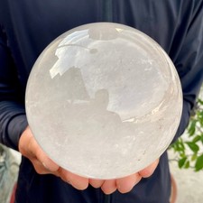5.26LB Natural clear quartz sphere quartz crystal ball reiki Energy healing picture