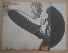 1969 Led Zeppelin 1 Vinyl LP UK Pressing K 40031 Atlantic Vinyl Record LP picture