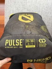 NEMO Pulse Ultralight Quilt Long 20F/30F 1000FP Down w/ Stuff Sack picture